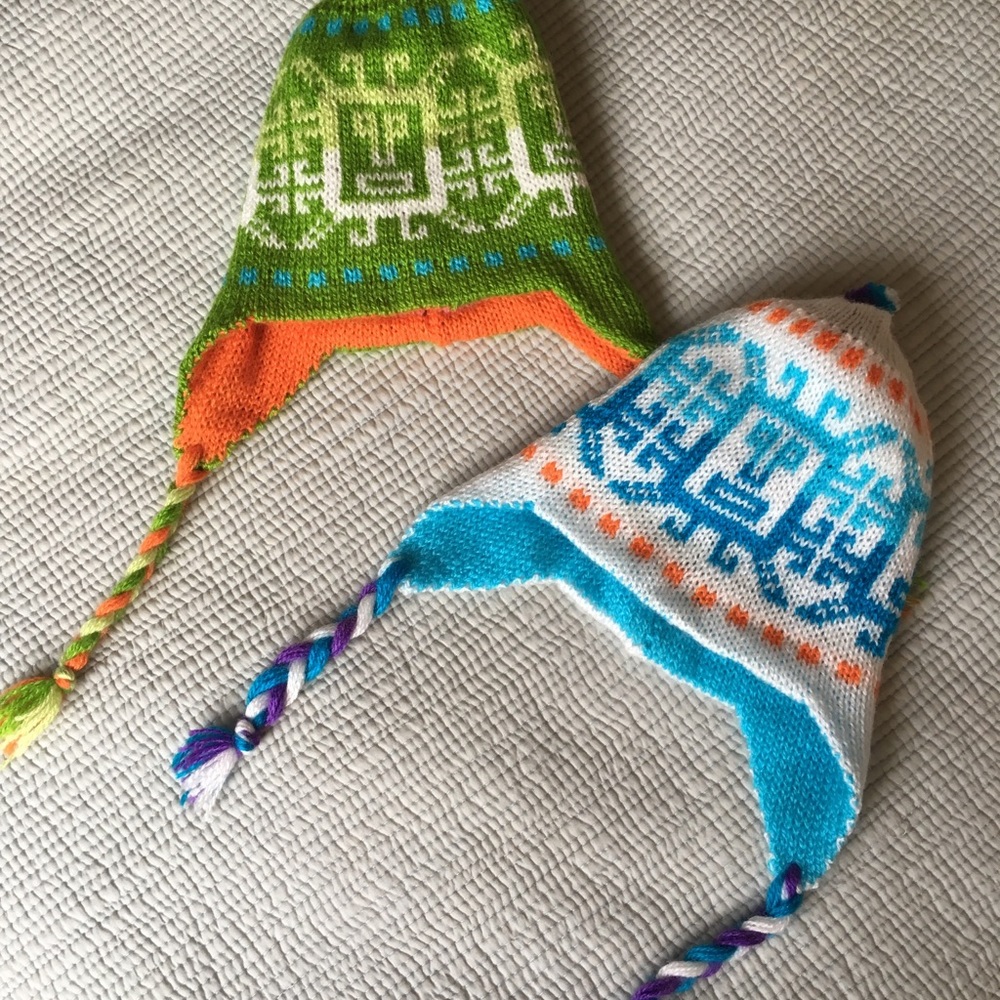 Reversible Toddler Hats from Peru